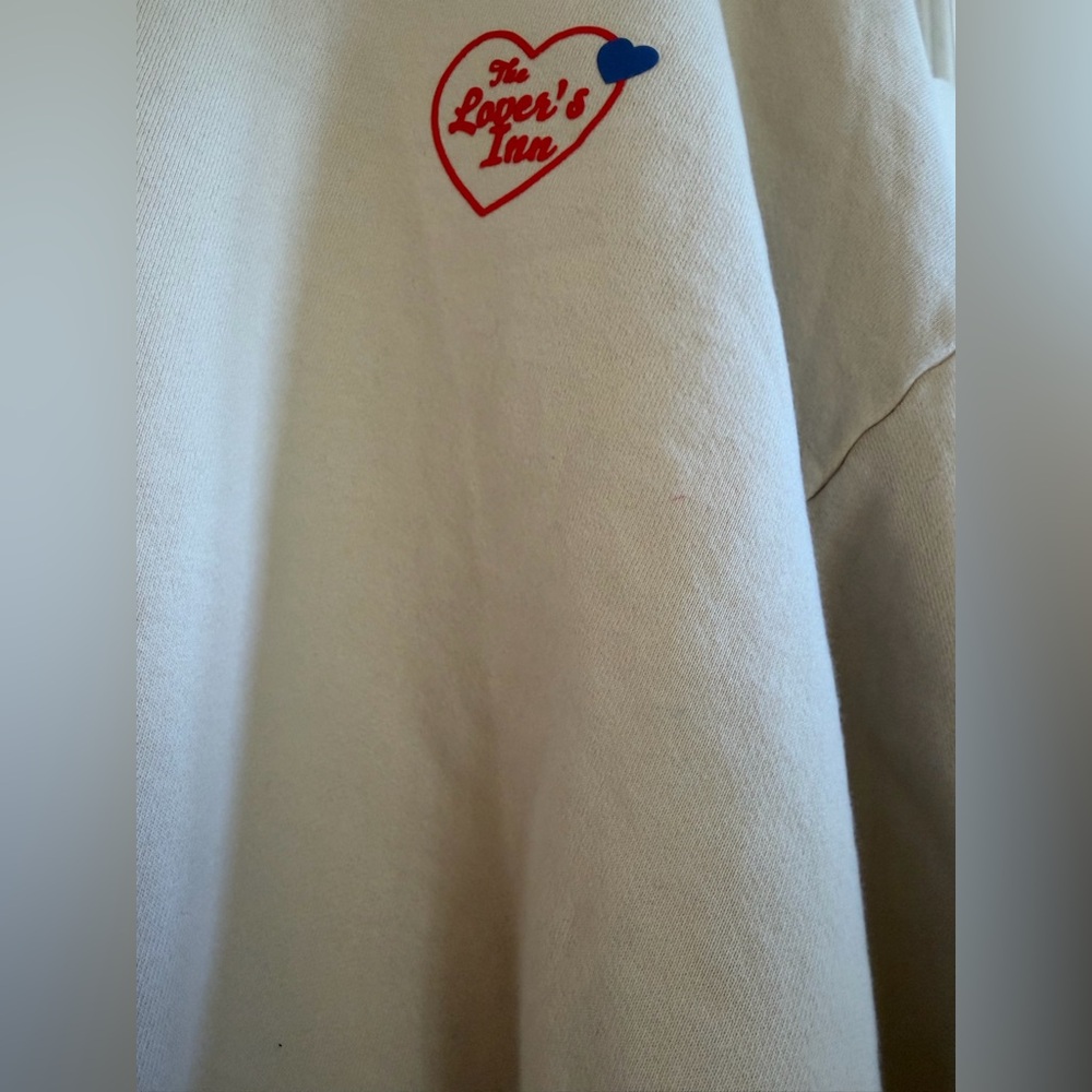 LOCAL LOVE CLUB - crewneck - PLEASE SEE ALL PHOTOS FOR SMALL STAINS - Picture 3 of 4